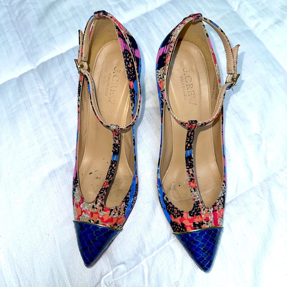 J. Crew Collection Everly heels size 6
